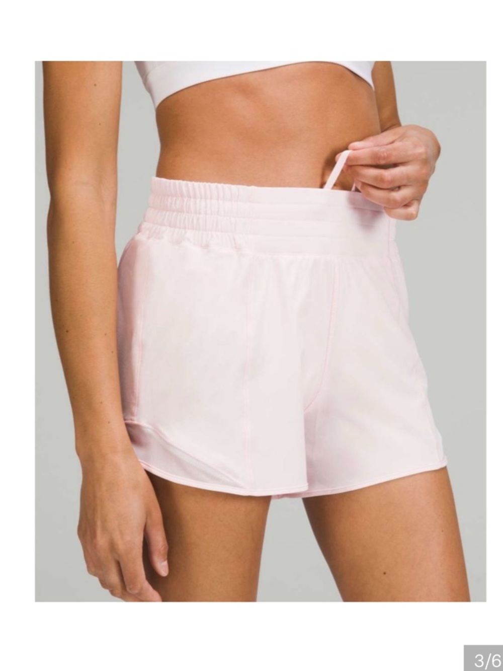 lululemon athletica Hotty Hot Shorts - Pale Pink